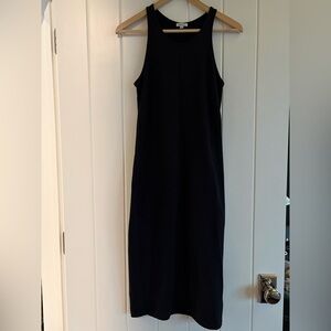 Splendid Black Midi Dress